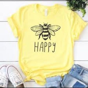 Bee Happy Bella Canvas T-Shirt